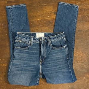 SLVRLAKE High Rise Slim Leg Jeans